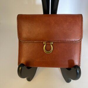 Etienne Aigner Vintage Wallet - Brown Genuine Leather